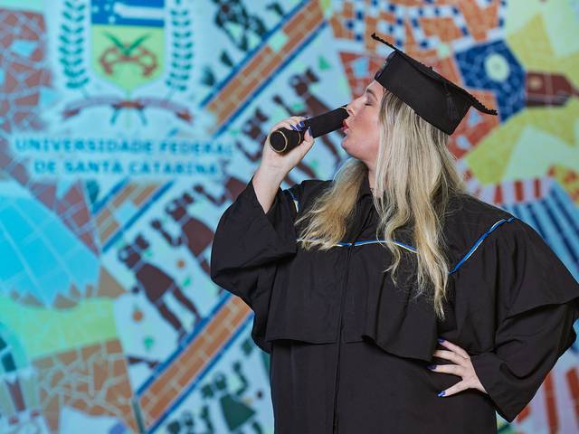 Formatura  de Pedagogia e Arquivologia UFSC