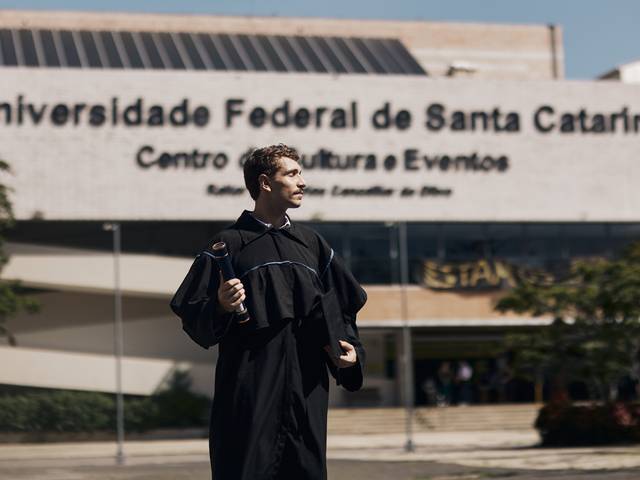 Formatura  de Lucas - Engenharia UFSC