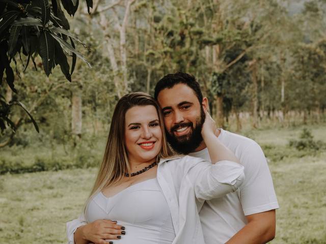 Ensaio Gestante  de Gestação da Débora