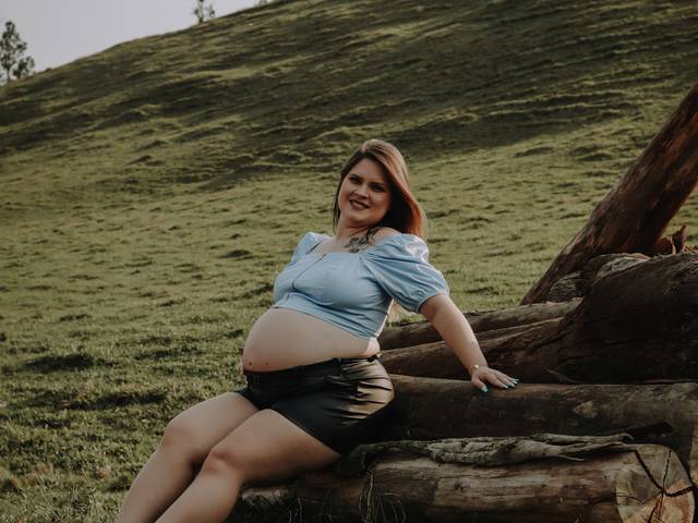 Ensaio Casal de Gestação da Bruna