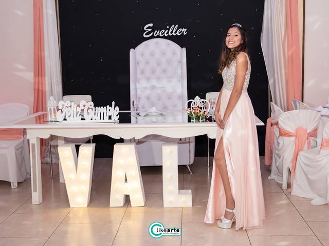 15 años de Fiesta de 15 años - Valentina