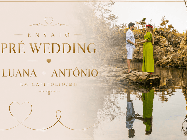 ENSAIO CASAL de FOTOS ENSAIO CASAL LUANA + ANTONIO PRÉ WEDDING CAPITÓLIO/MG