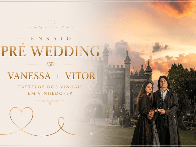 ENSAIO CASAL de FOTOS CASAL VANESSA + VITOR CASTELO MEDIEVAL VINHEDO PRÉ WEDDING