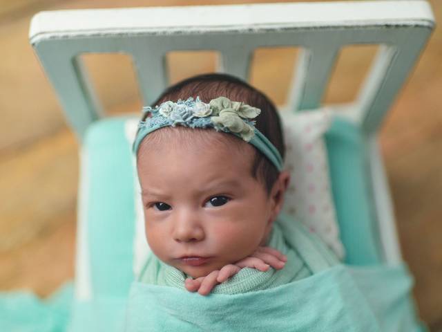 Newborn de Ensaio de Newborn da Laurinha