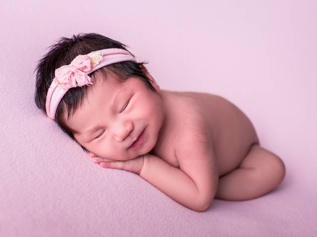 Newborn de Ensaio de Newborn da Lívia