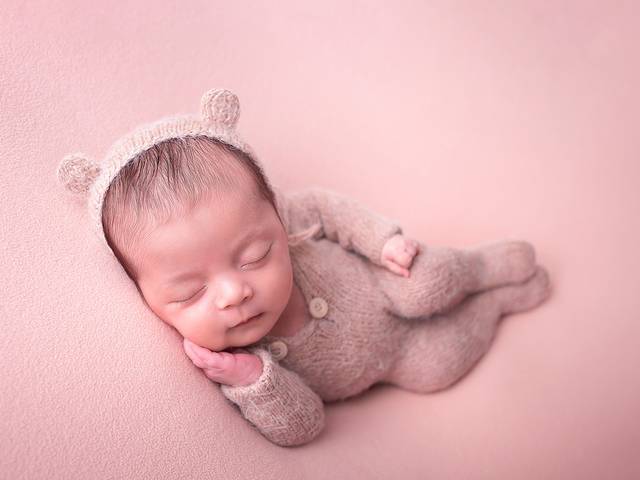 Newborn de Ensaio de Newborn da Marina