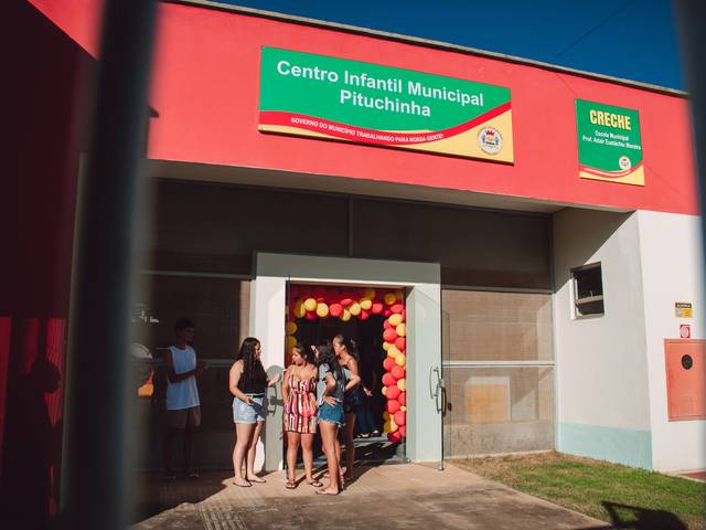 Educação de Inauguração do Centro Infantil Municipal Pituchinha / Creche Municipal Prof. Adair Eustáchio Moreira