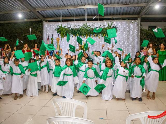 Educação de Formatura do Pré Escolar 2022 Escola Municipal 