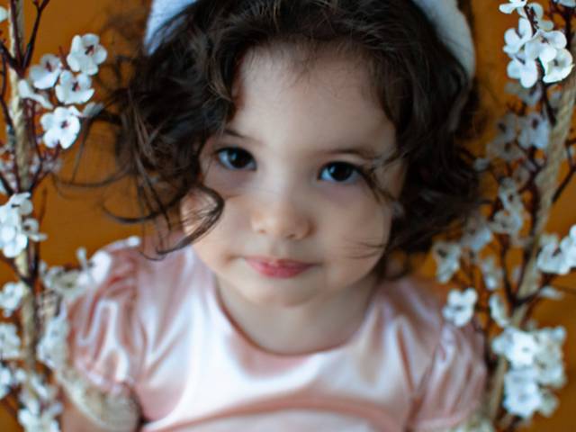 infantil temático de Pascoa Cecilia com os coelhos