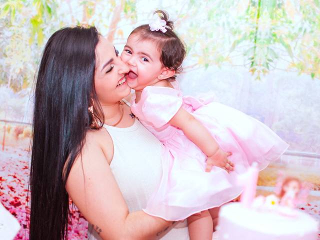 Aniversario de Primeiro aniversario da Gabrielli