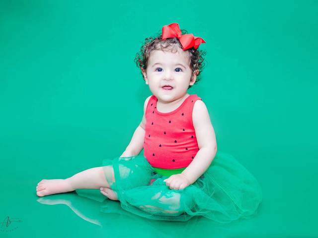 Aniversario de Eva 1 ano Melancia