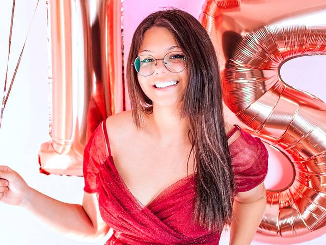 Aniversario de Ensaio de 15 anos Externo e no Estúdio da Kauanny 