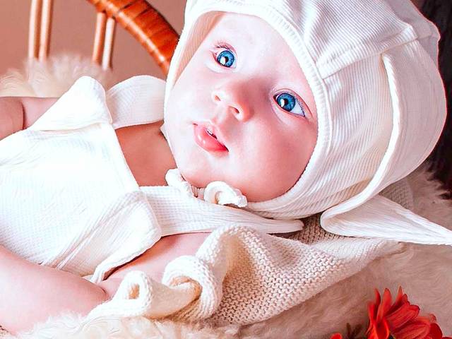 Acompanhamento do bebê de Ensaio de Pascoa da Maria