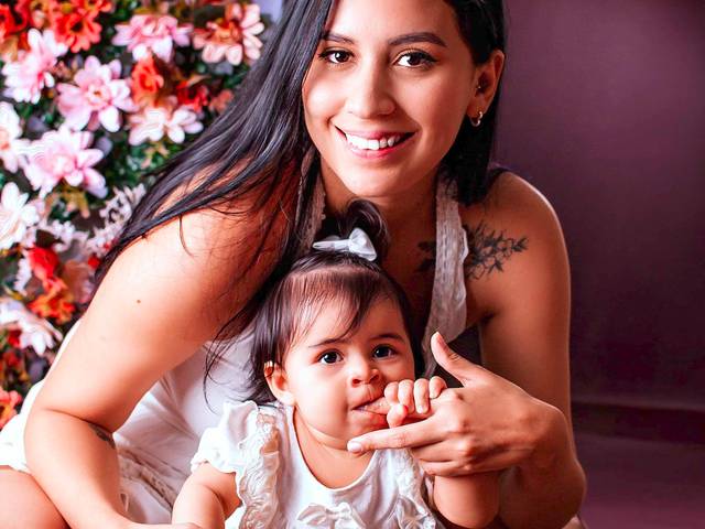 Dia das mães de Dia das mãe Andressa e Llivia