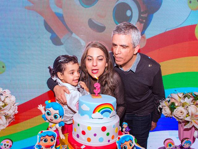 Aniversario de Aniversario da Giovana de 3 anos