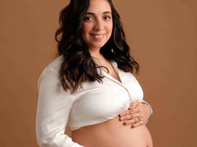 GRÁVIDA de À espera da Madalena