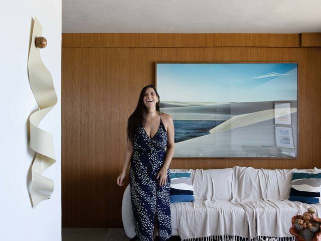 A Casa do Dia de Apê Mar de Nat Coelho Arquitetura