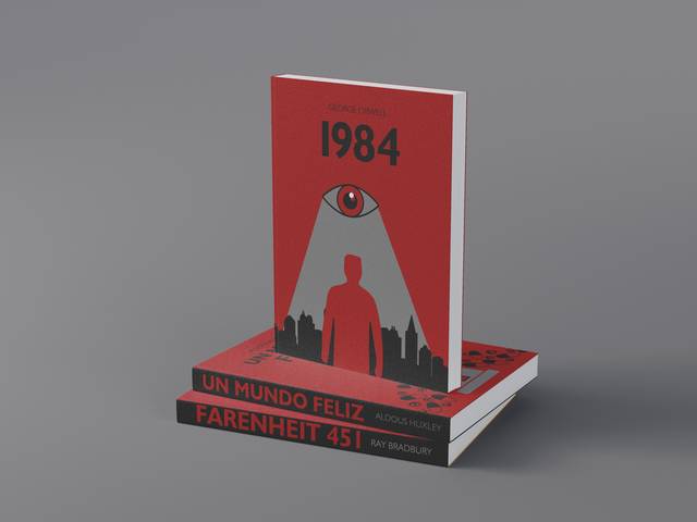 Diseño gráfico de Diseño editorial - Trilogía distópica 