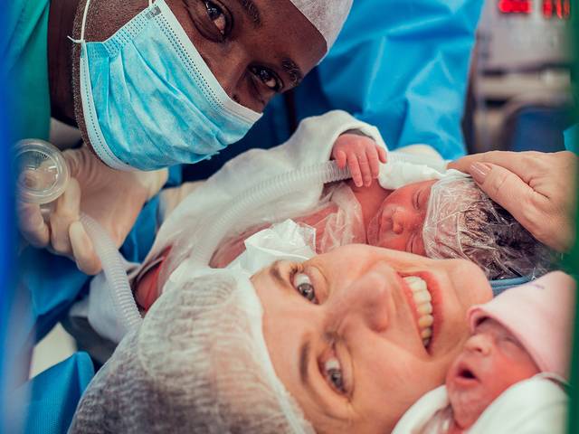 PARTO de LUÍZ E LAÍZ