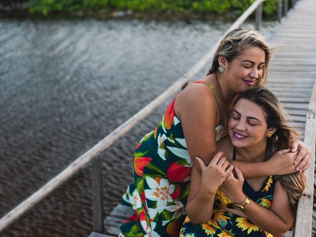 Ensaios pessoais de Ensaio das irmãs gêmeas - Daniele e Dayane