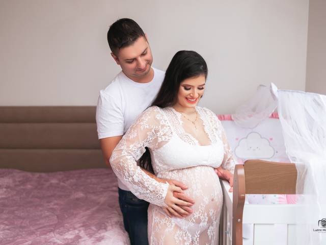 Gestante de Ensaio Gestante Leidilene