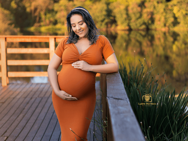 Gestante de Ensaio Gestante Cris Pithan