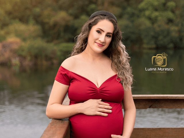 Gestante de Ensaio Gestante Karine