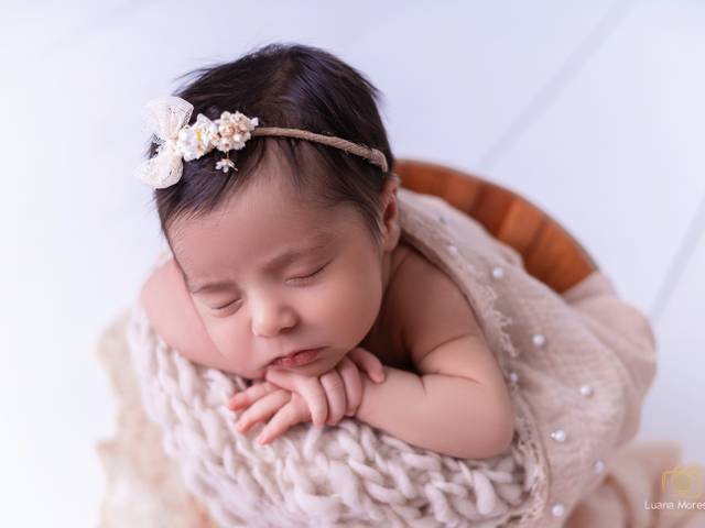 Newborn de Ensaio Newborn Maitê