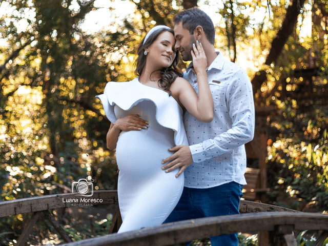 Gestante de Ensaio Gestante Daliana