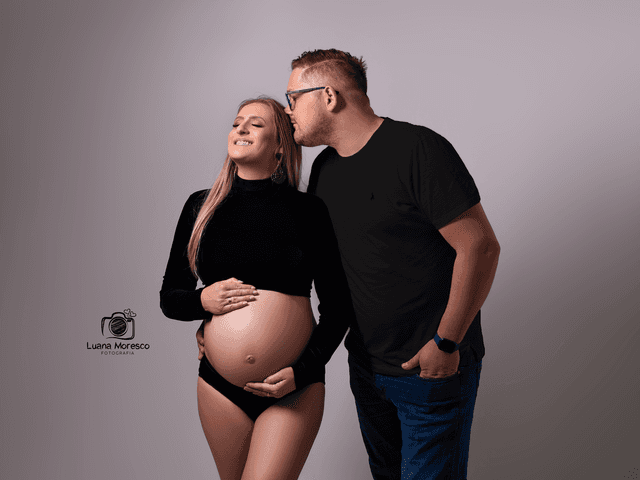 Gestante de Ensaio Gestante Vivian