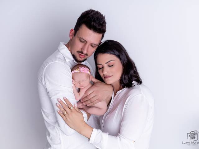 Newborn de Ensaio Newborn Aylla 25 dias