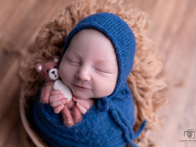 Newborn de Ensaio Newborn Miguel 11 dias