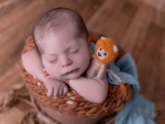 Newborn de Ensaio Newborn Pedro 16 dias