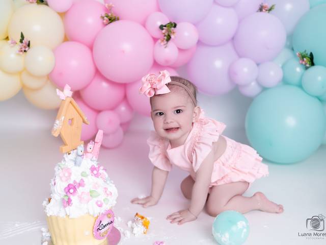 Smash The Cake de Ensaio Smash the Cake Lavinia