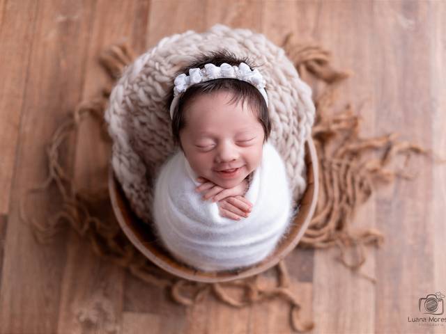 Newborn de Ensaio Newborn Valentina 12 dias