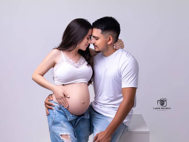 Gestante de Ensaio Gestante Dhiullia