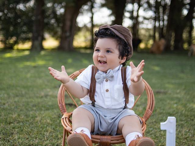 Ensaio de Família de Eliabe 1 ano - Ensaio Externo