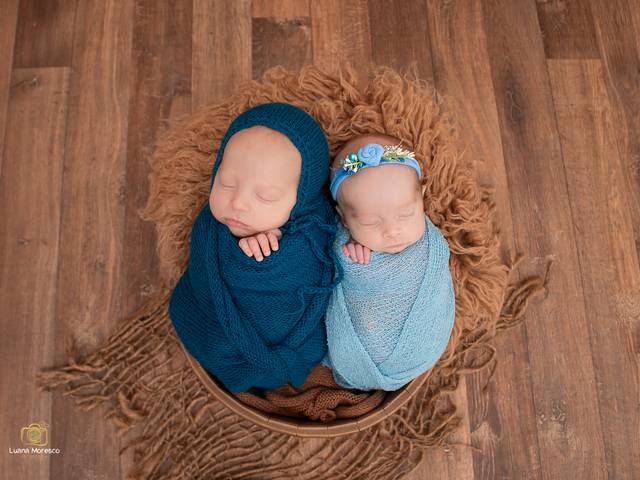 Newborn de Ensaio Newborn Gael e Júlia
