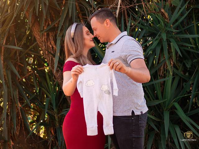 Gestante de Ensaio Gestante Elisa