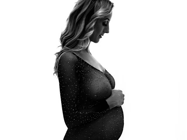 Gestante de Ensaio Gestante Charliene