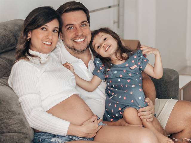 Ensaio Gestante de À Espera de Beatriz