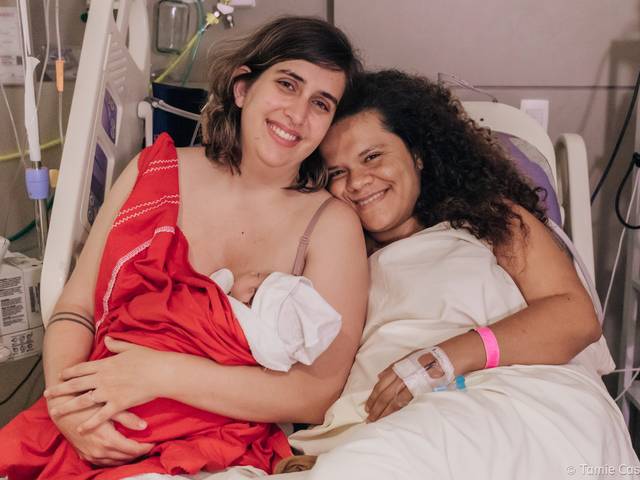 Parto Humanizado de A chegada de Lua