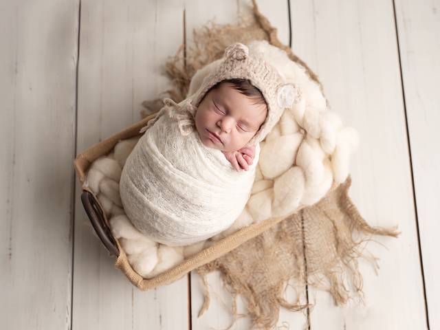 Newborn de Ensaio Newborn da Cecília