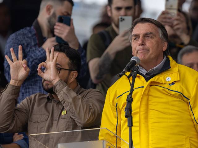 Política de Bolsonaro visita a 45 Expointer