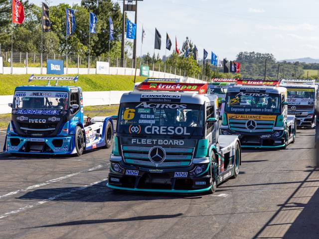 Automobilismo de Primeira Prova da 7º Etapa da Copa Truck