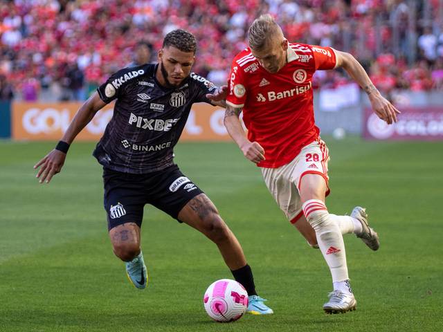 Campeonato Brasileiro - Série A - 2022 de Internacional X Santos