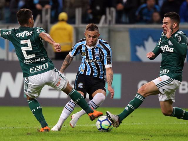 Campeonato Brasileiro - Série A - 2018 de Grêmio X Palmeiras