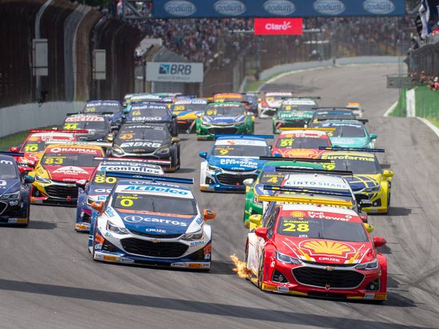 Automobilismo de 2º Prova da Super Final da Stock Car Pro Series - 12º Etapa.