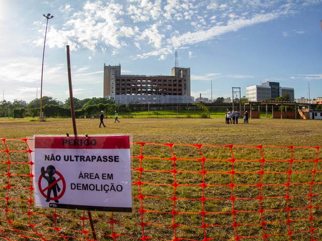 Eventos de Implosão do prédio da SSP - RS