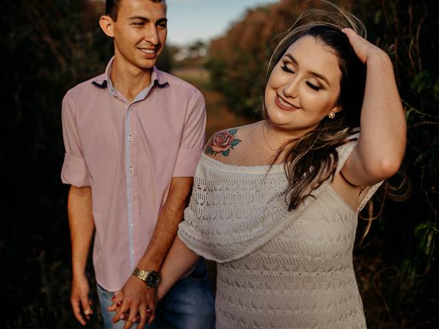 Ensaios de Luana e Rafael